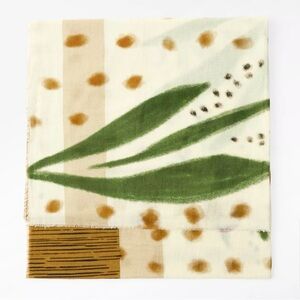 Floral Patterned Scarf/Sarong with Fringe